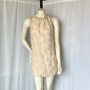Milly Milly of New York Giraffe Print Silk  Shift Dress